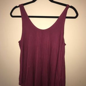 Maroon Tank Top